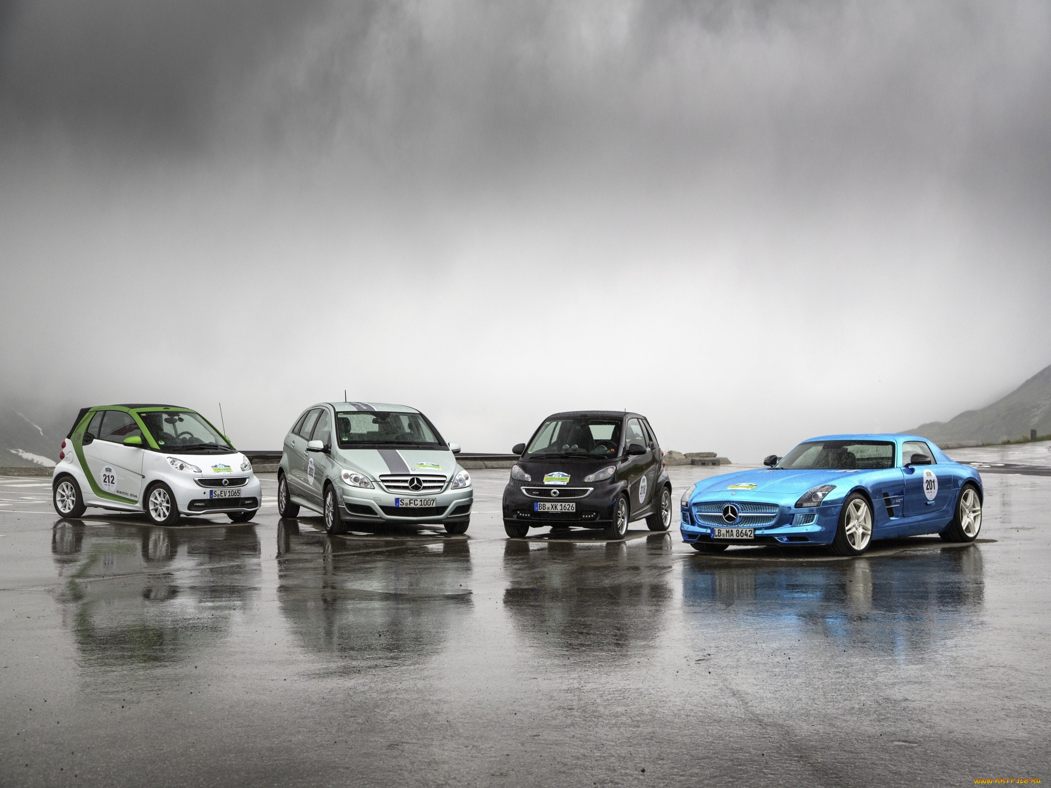 , mercedes, benz, mix